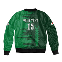 Custom Madagascar Football Bomber Jacket Go Barea - Wonder Print Shop