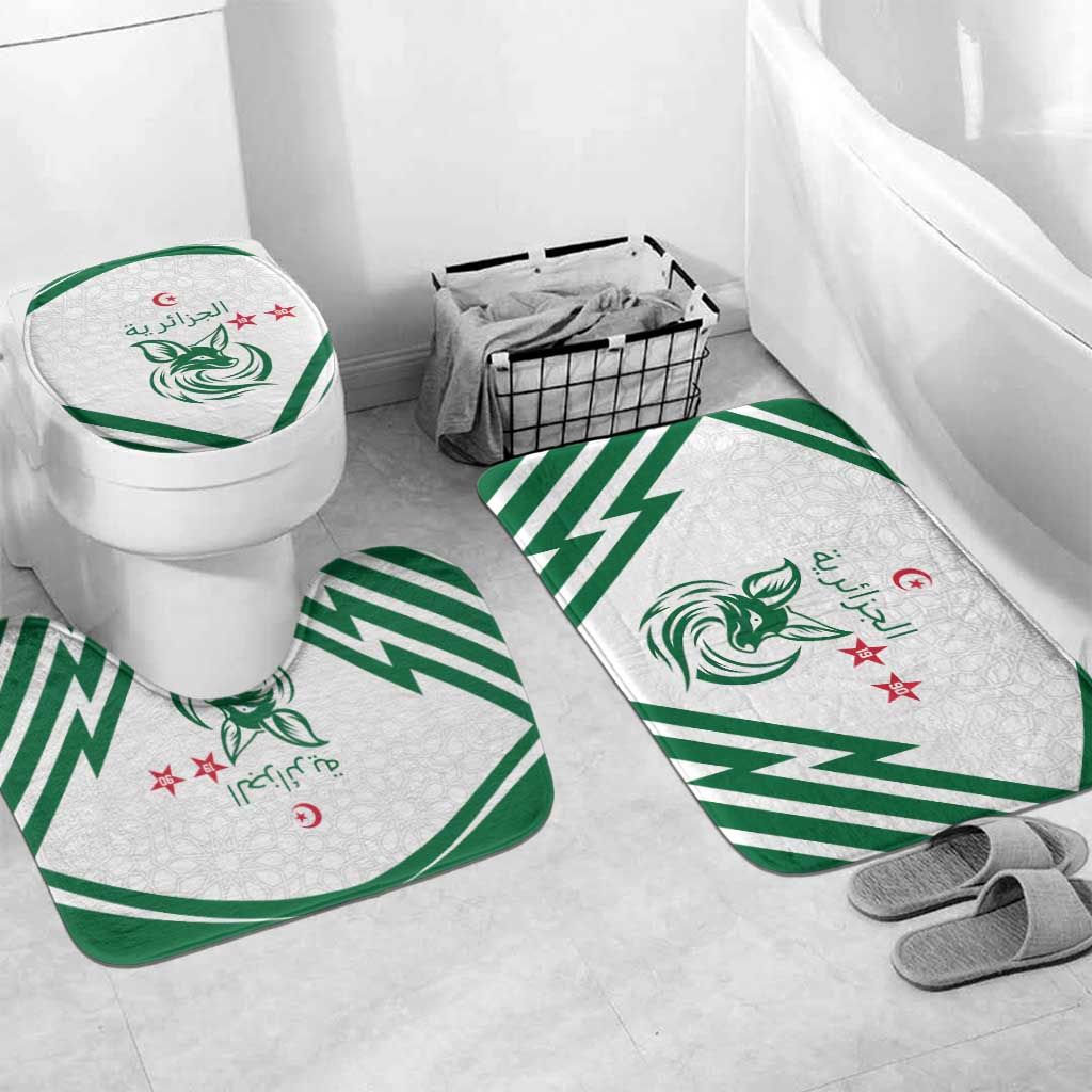 Algeria Football Bathroom Set Go Fennecs Go - Wonder Print Shop