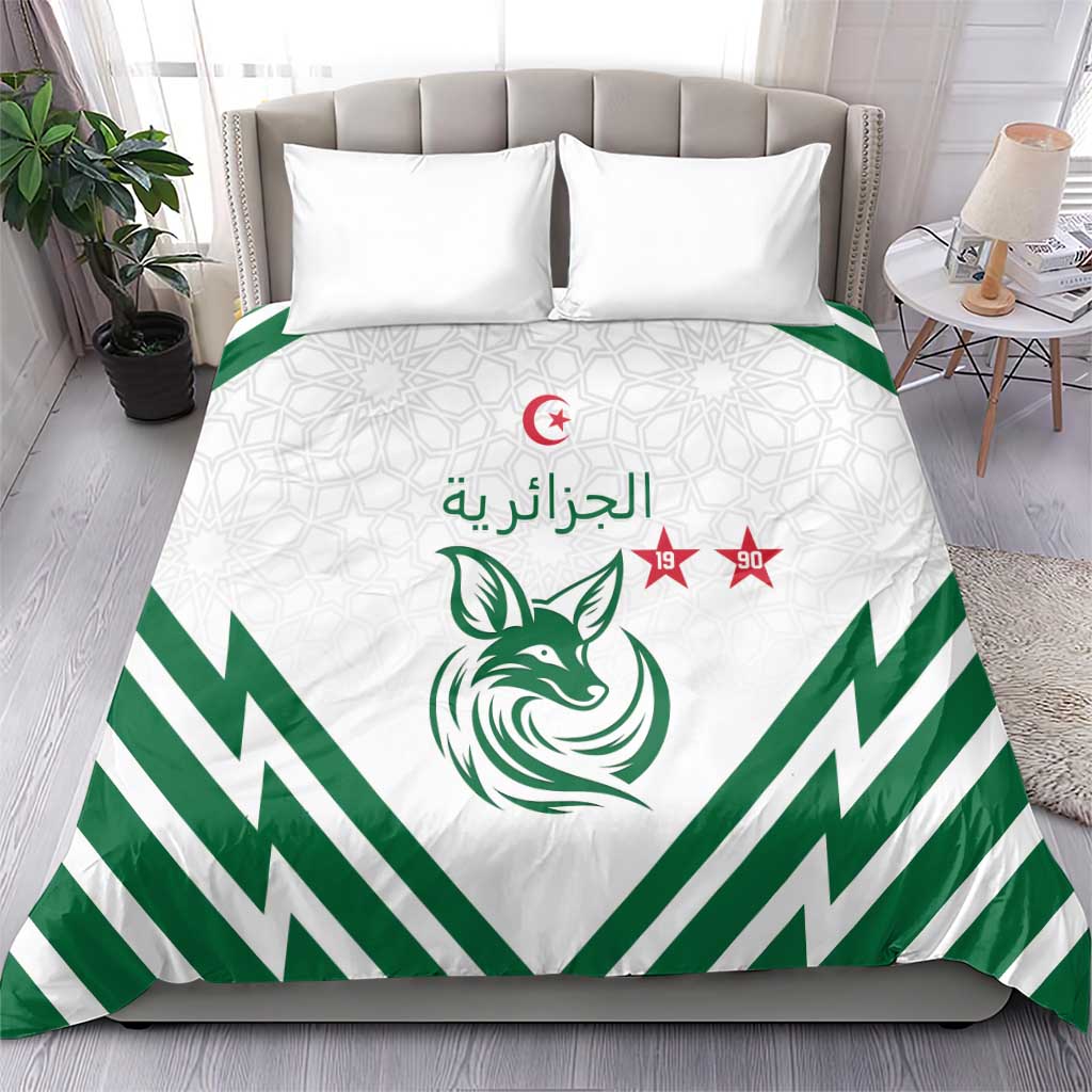 Algeria Football Bedding Set Go Fennecs Go - Wonder Print Shop