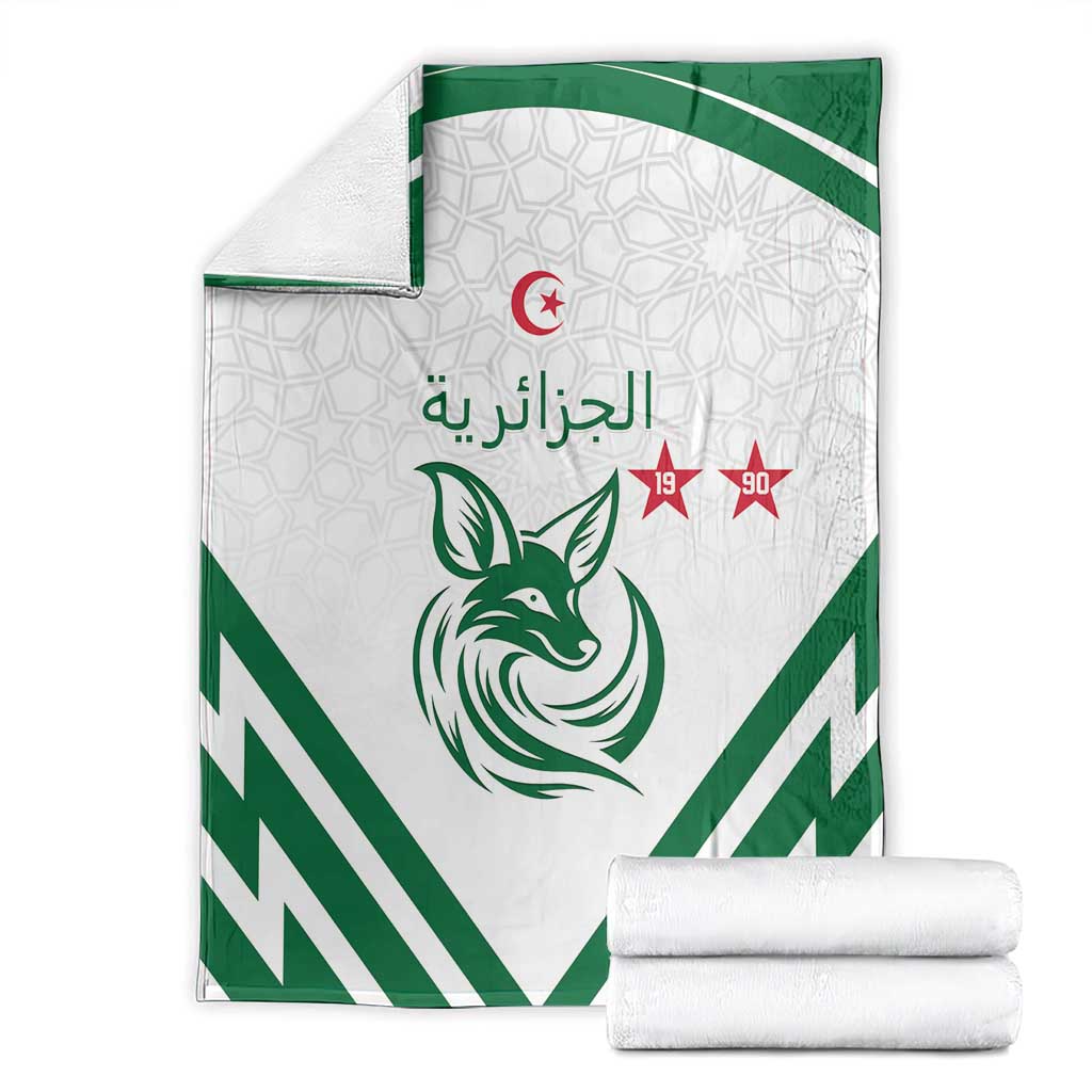 Algeria Football Blanket Go Fennecs Go - Wonder Print Shop