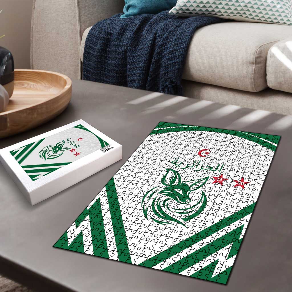 Algeria Football Puzzle Go Fennecs Go - Wonder Print Shop