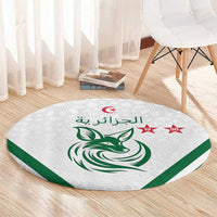 Algeria Football Round Carpet Go Fennecs Go - Wonder Print Shop