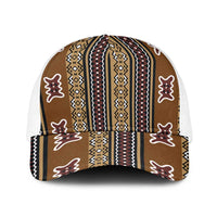 Mali Bologan Mud Cloth Pattern Baseball Net Cap - Wonder Print Shop