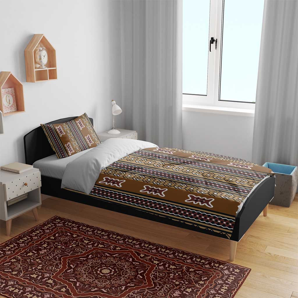 Mali Bologan Mud Cloth Pattern Bedding Set - Wonder Print Shop