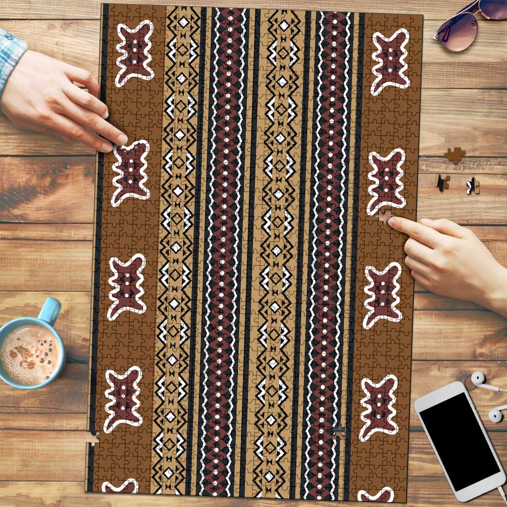 Mali Bologan Mud Cloth Pattern Puzzle - Wonder Print Shop