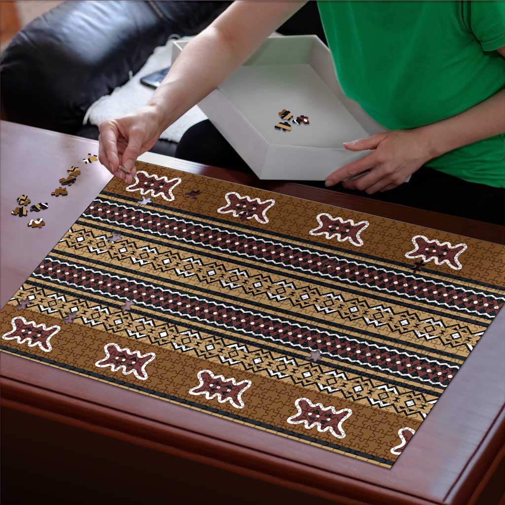 Mali Bologan Mud Cloth Pattern Puzzle - Wonder Print Shop