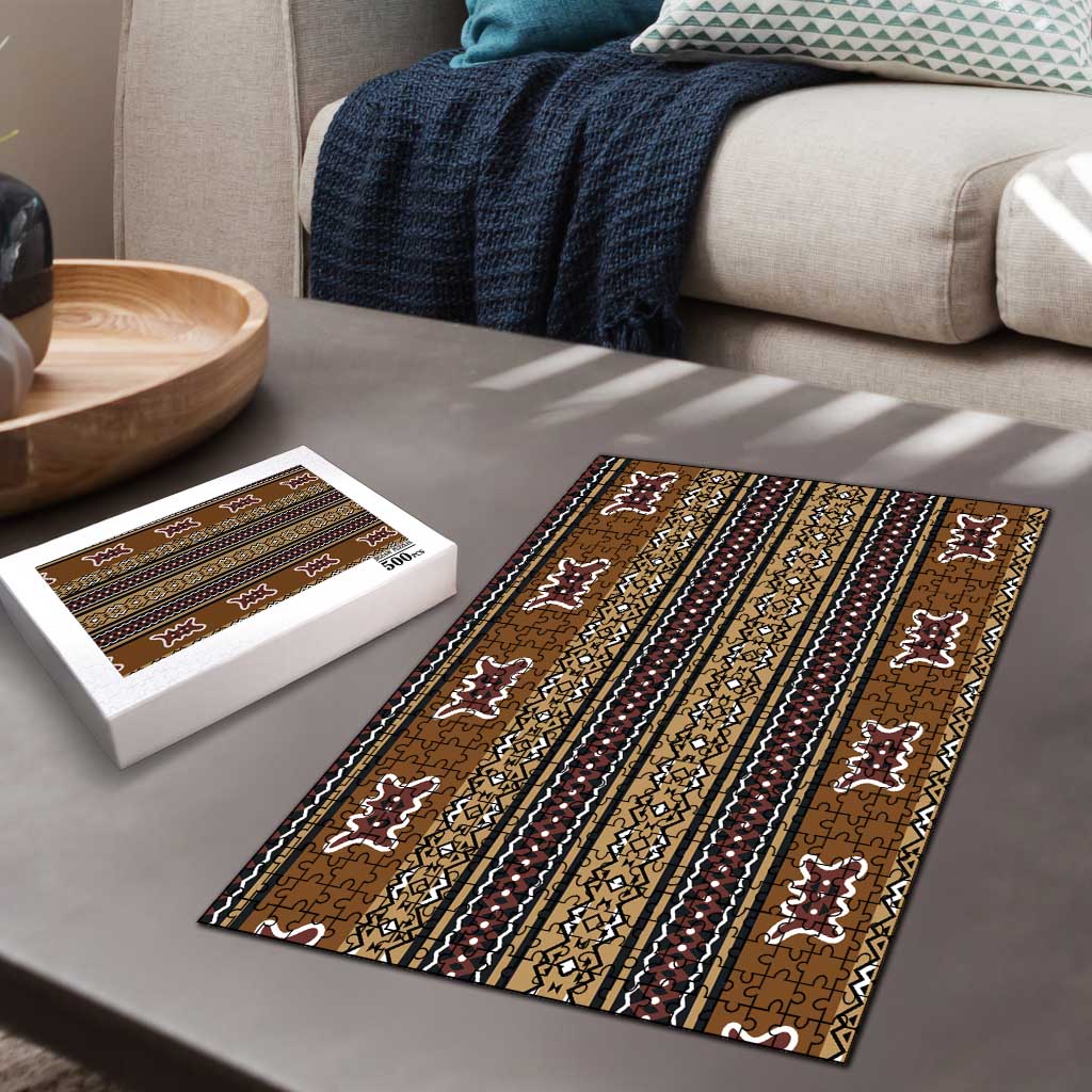 Mali Bologan Mud Cloth Pattern Puzzle - Wonder Print Shop