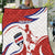 Custom Costa Rica Football Quilt Los Ticos With Bull Mascot