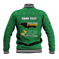 Personalized Jamaica Labour Party Baseball Jacket Choose Jamica - Wonder Print Shop