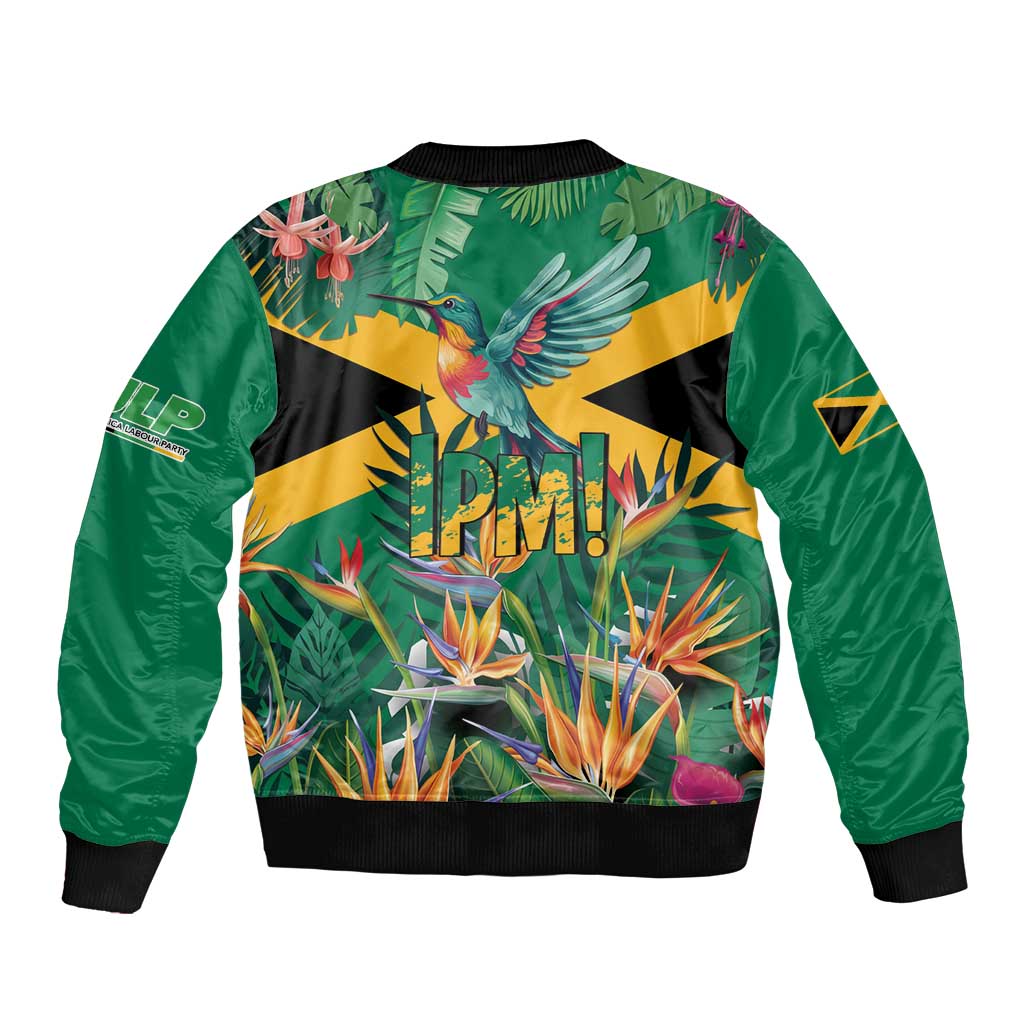 JLP 1PM Holness Bomber Jacket Jamaica Labour Party - Tropical Style - Wonder Print Shop