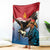 Personalised Mongolia Blanket Eagle Hunters