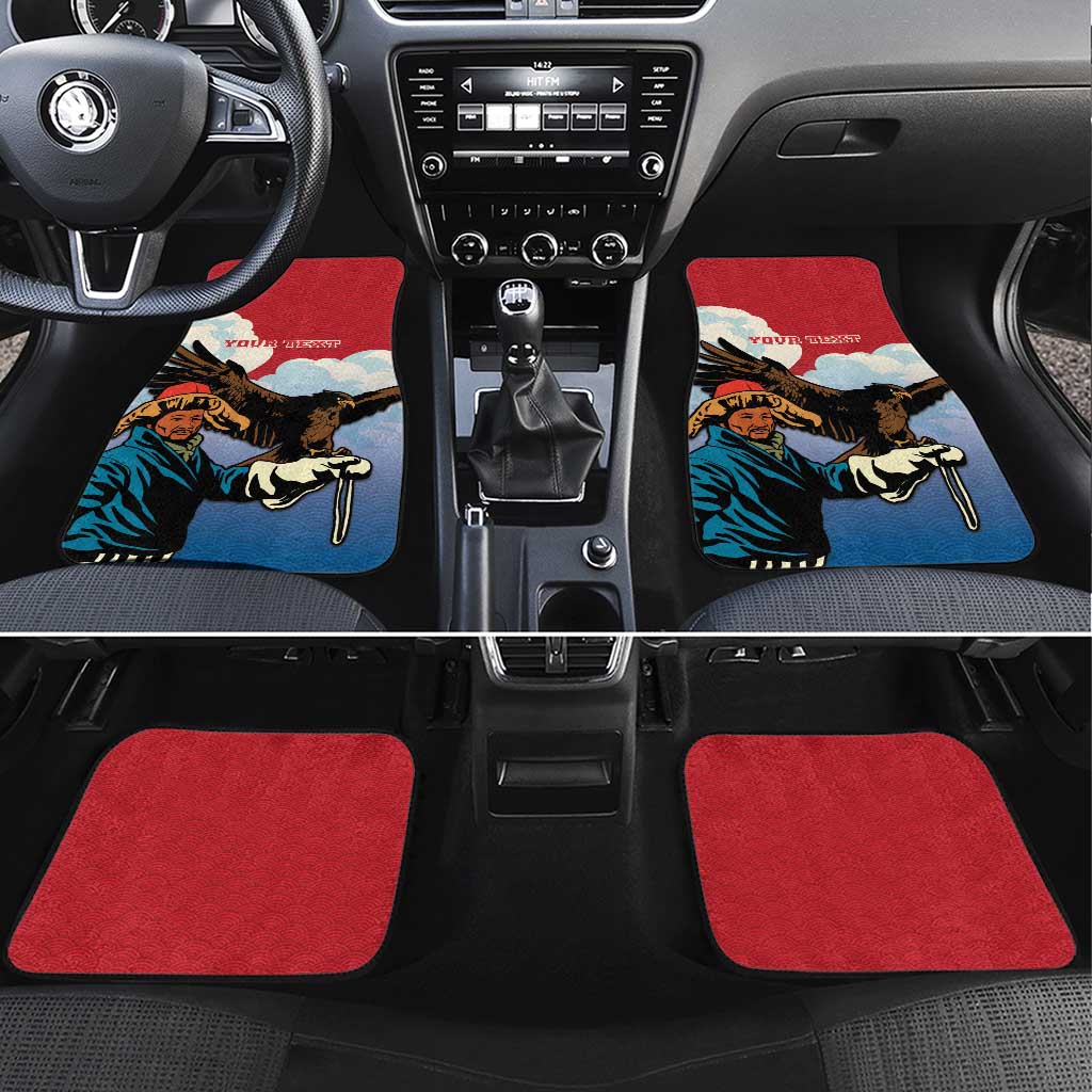 Personalised Mongolia Car Mats Eagle Hunters - Wonder Print Shop