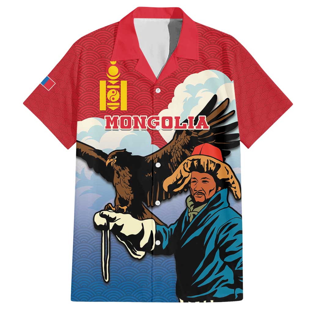 Personalised Mongolia Hawaiian Shirt Eagle Hunters - Wonder Print Shop