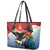 Personalised Mongolia Leather Tote Bag Eagle Hunters - Wonder Print Shop