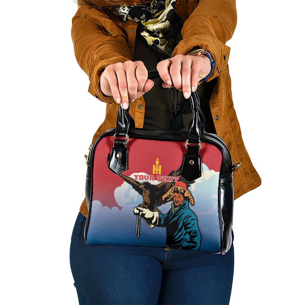 Personalised Mongolia Shoulder Handbag Eagle Hunters