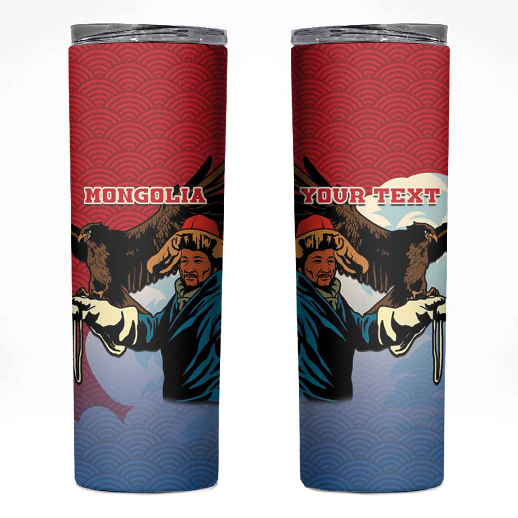 Personalised  Mongolia Skinny Tumbler Eagle Hunters - Wonder Print Shop