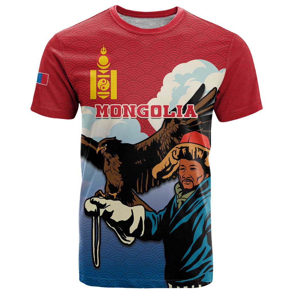 Personalised Mongolia T Shirt Eagle Hunters - Wonder Print Shop