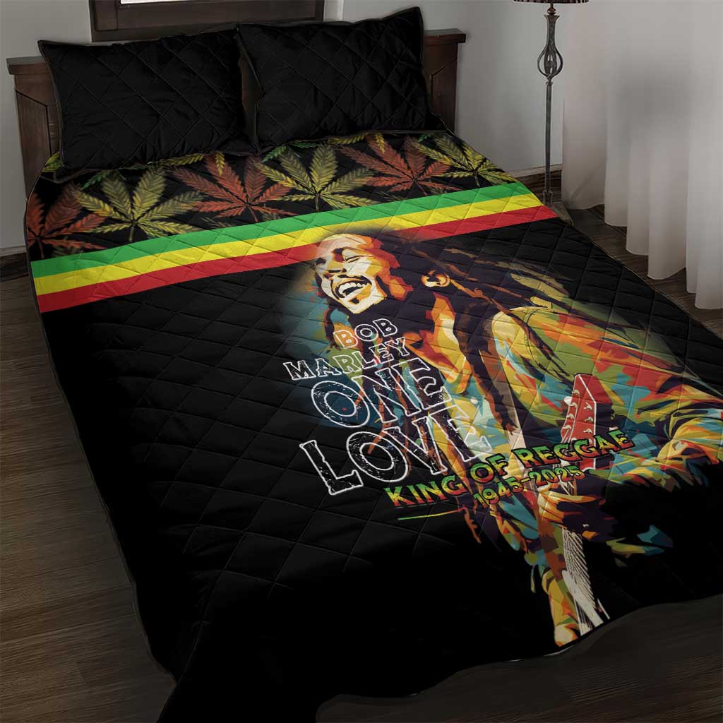 Happy Birthday Legend Bob Quilt Bed Set Thank You For The Memories - Wonder Print Shop