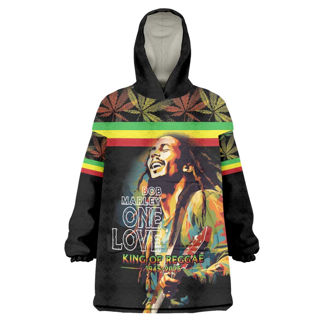 Happy Birthday Legend Bob Wearable Blanket Hoodie Thank You For The Memories - Wonder Print Shop