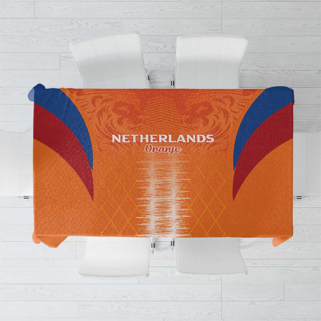 Netherlands Football Tablecloth Go Champions Oranje - Wonder Print Shop