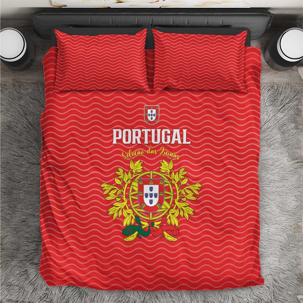 Portugal Football 2026 Bedding Set Team of the Quincunxes - Wonder Print Shop