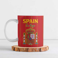 Custom Spain Football 2026 Ceramic Mug Go Champions La Roja - Wonder Print Shop
