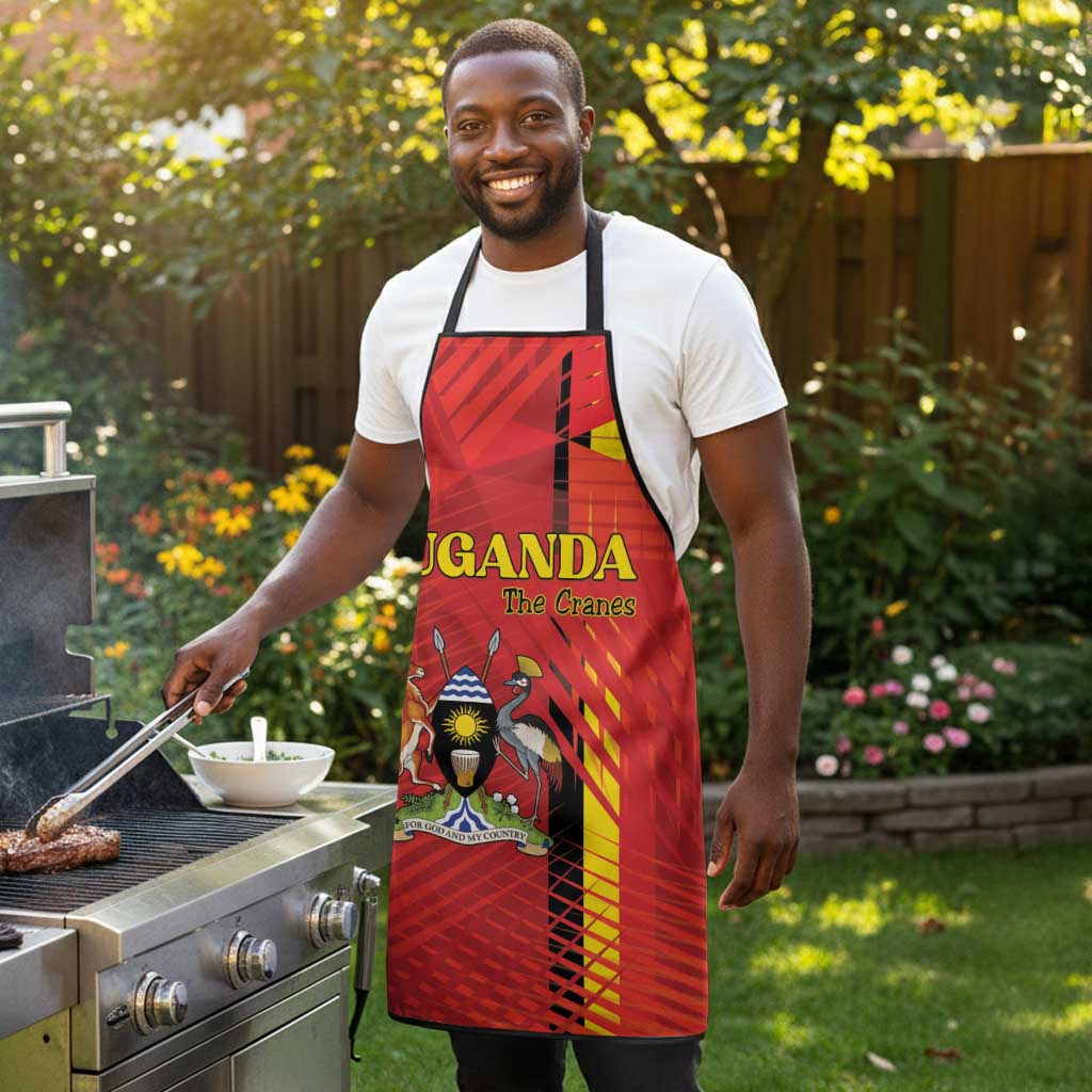 Uganda Football Apron Go Champions Cranes - Wonder Print Shop