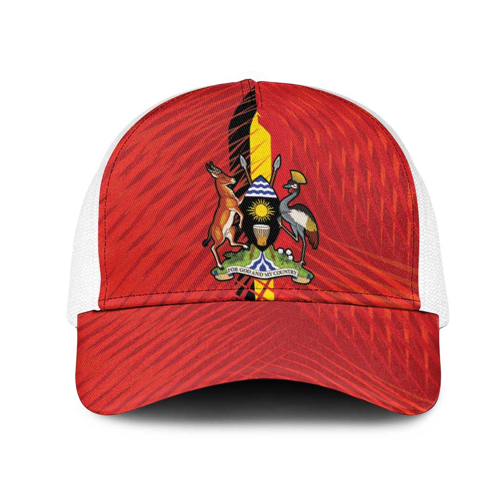 Uganda Football Baseball Net Cap Go Champions Cranes - Wonder Print Shop