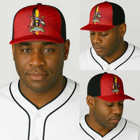 Uganda Football Baseball Net Cap Go Champions Cranes - Wonder Print Shop