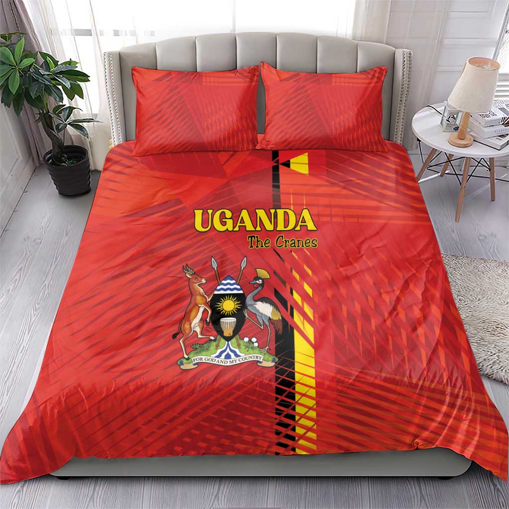 Uganda Football Bedding Set Go Champions Cranes - Wonder Print Shop