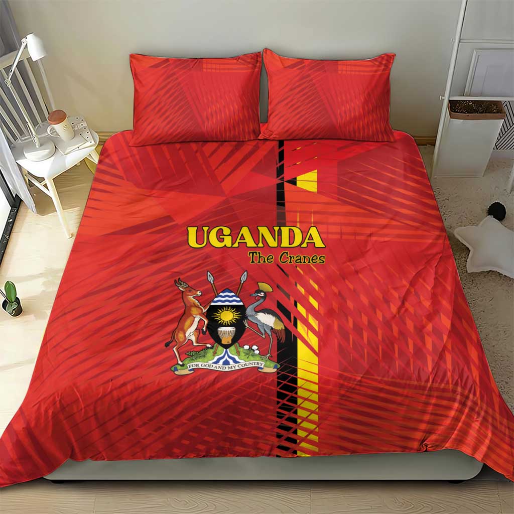 Uganda Football Bedding Set Go Champions Cranes - Wonder Print Shop