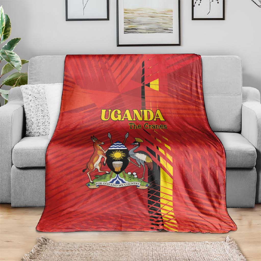 Uganda Football Blanket Go Champions Cranes - Wonder Print Shop