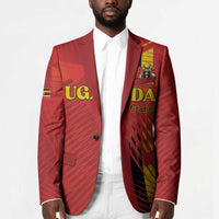 Custom Uganda Football Blazer Go Champions Cranes - Wonder Print Shop