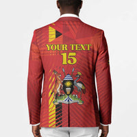 Custom Uganda Football Blazer Go Champions Cranes - Wonder Print Shop