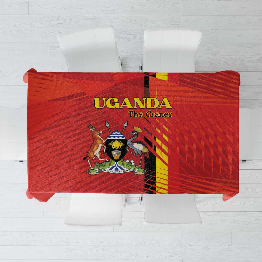 Uganda Football Tablecloth Go Champions Cranes - Wonder Print Shop