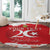 Personalised Tunisia Independence Day Round Carpet 69th Anniversary - Flag Map