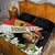 Personalised Tunisia Quilt Bed Set Camelus Dromedarius With Jasmine