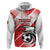 Custom Tunisia Football Hoodie Eagle Mascot - Sporty Style