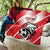 Custom Tunisia Football Quilt Eagle Mascot - Sporty Style