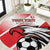 Custom Tunisia Football Round Carpet Eagle Mascot - Sporty Style