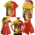 Senegal Independence Day Family Matching Mermaid Dress and Hawaiian Shirt Lion With Baobab