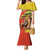 Senegal Independence Day Family Matching Mermaid Dress and Hawaiian Shirt Lion With Baobab