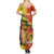 Senegal Independence Day Family Matching Summer Maxi Dress and Hawaiian Shirt Lion With Baobab