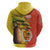 Senegal Independence Day Hoodie Lion With Baobab