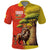 Senegal Independence Day Polo Shirt Lion With Baobab