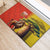 Senegal Independence Day Rubber Doormat Lion With Baobab