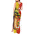 Senegal Independence Day Tank Maxi Dress Lion With Baobab