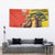 Senegal Independence Day Tapestry Lion With Baobab