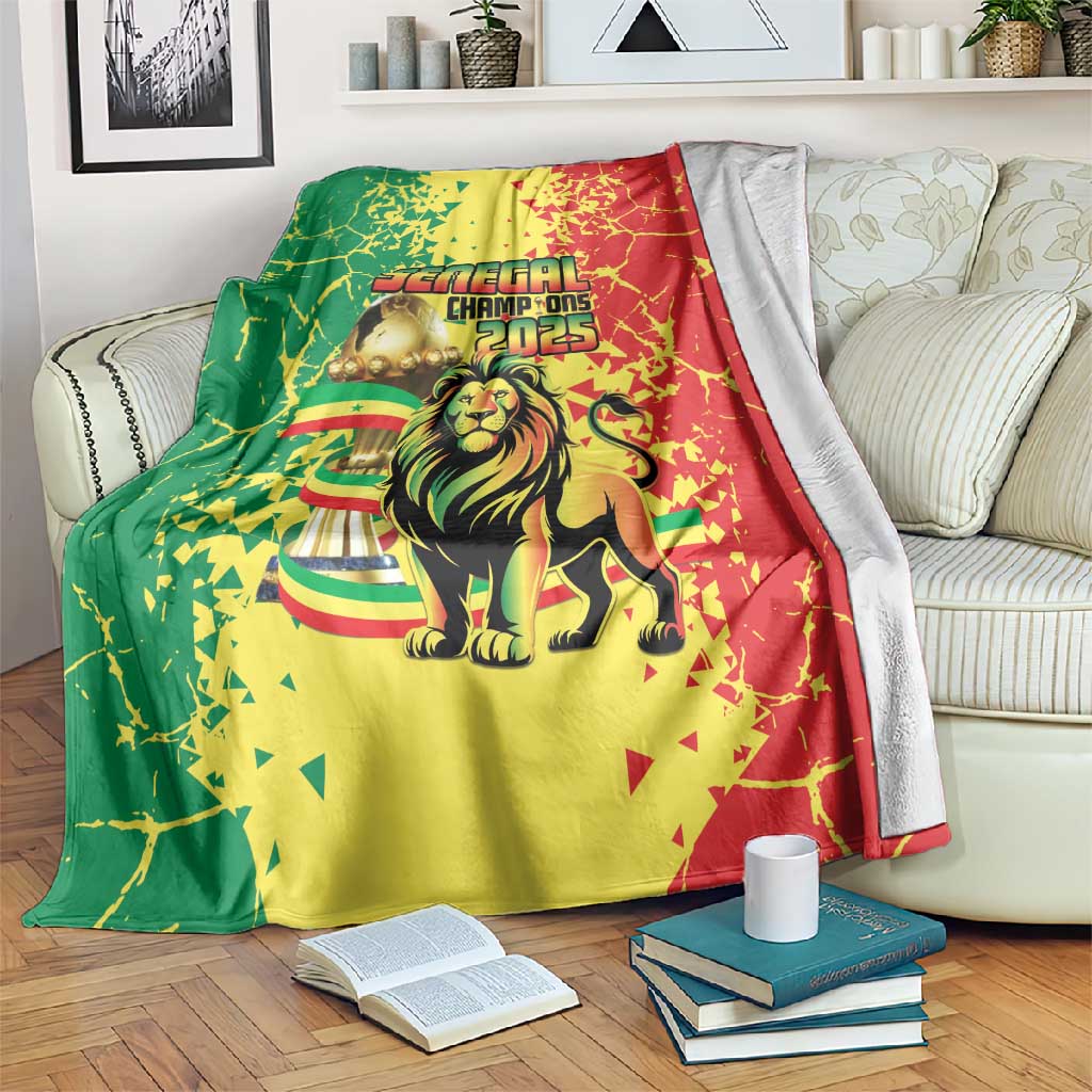 Senegal Football Blanket We Are the Champions