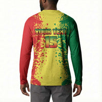 Custom Senegal Football Button Sweatshirt We Are the Champions